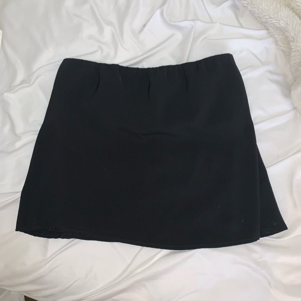Strapless crop top